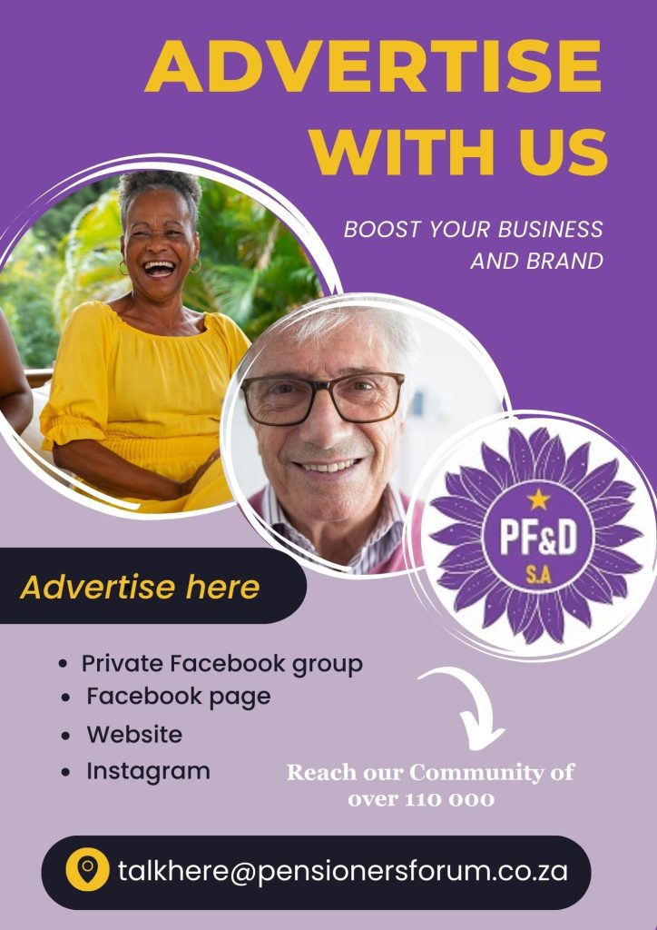 Advertise with pensionersforum