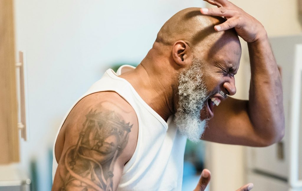 a carer who is struggling