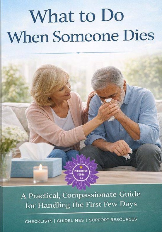 a woman comforting a man after someone has died