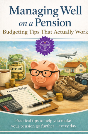 Guide to budgeting on a pension with simple money management tips