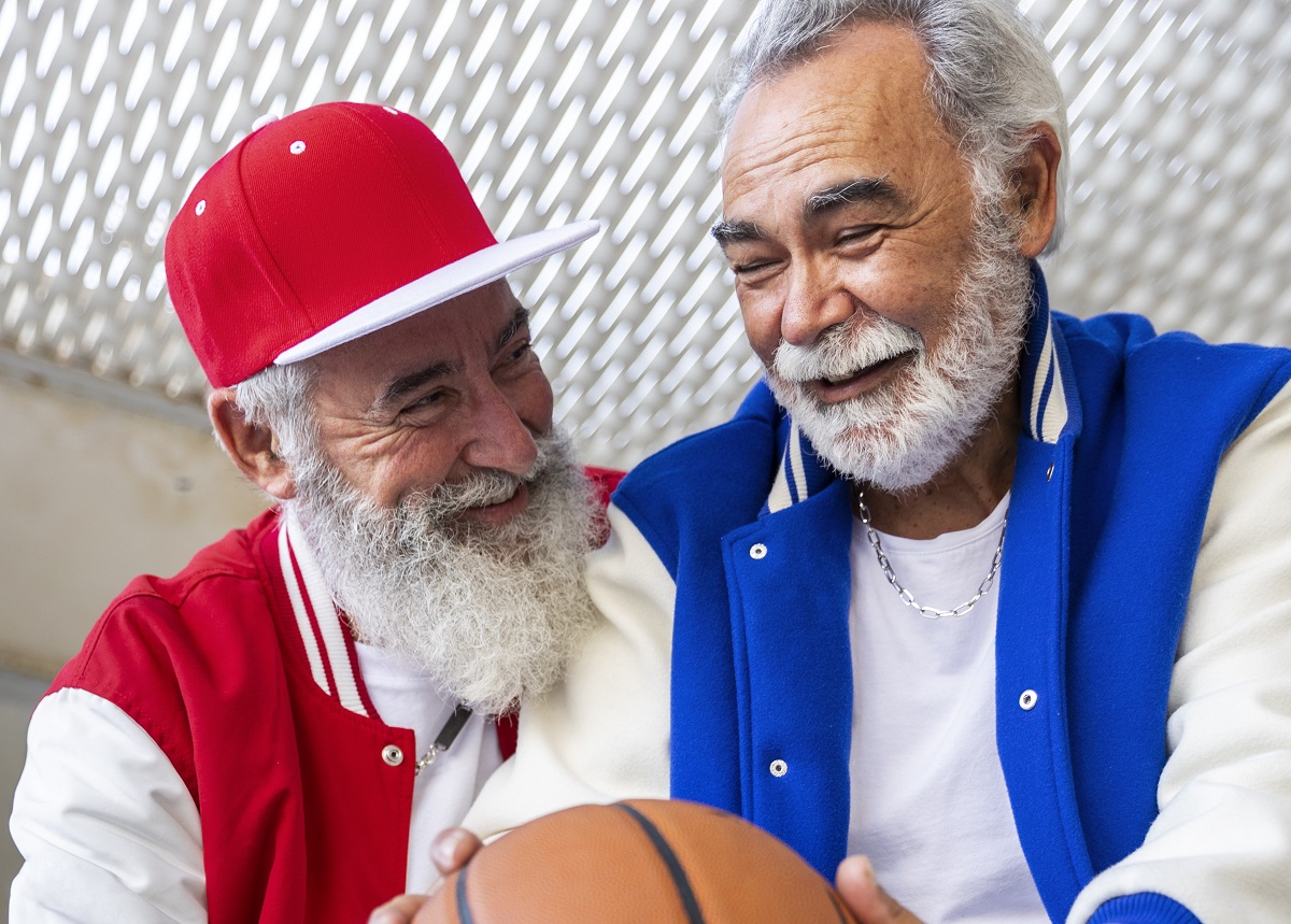 Men enjoying life after 60